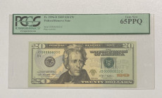 United States of America, 20 Dollars, 2009, UNC, p533