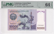 Uzbekistan, 50.000 Som, 2017, UNC, p85