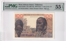 West African States, 100 Francs, 1961-65, AUNC, p201Bf