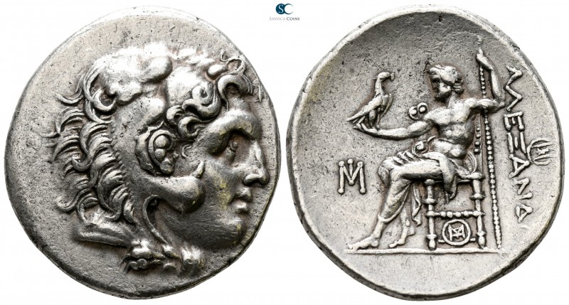 Ionia. Miletos circa 295-275 BC. In the name and types of Alexander III of Maced...