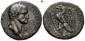 Seleucis and Pieria. Antioch. Galba AD 68-69. Dated "New Holy Year" 1=AD 68. Tetradrachm AR