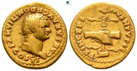 Domitian as Caesar AD 69-81. Rome. Aureus AV