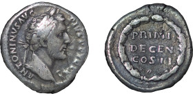 Roman Empire. Antoninus Pius AR Denarius. 147-148AD.