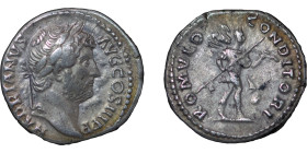 Roman Empire. Hadrian AR Denarius. AD130.
