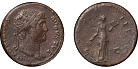 Roman Empire. Hadrian Æ As. 117-138AD.