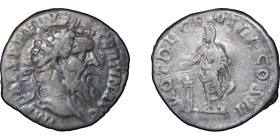 Roman Empire. Pertinax AR Denarius. 193AD.