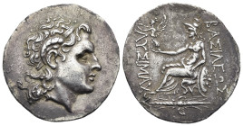 Kings of Thrace. Lysimachos, 305-281 BC, and posthumous issues. Tetradrachm. Uncertain mint in Asia Minor. Circa 188-160 BC (Silver, 32.31 mm, 16.93 g...