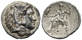 Kings of Macedon. Alexander III the Great, 336-323 BC, and posthumous issues. Tetradrachm struck under Seleukos I. Babylon. Circa 311-300 BC (Silver, ...