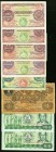 A Selection of Thirty-Three Bank Notes from Mozambique including Banco Da Beira (1), Banco Nacional Ultramarino (5), Republica Popular de Mocambique (...