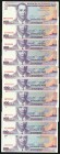 Fancy Solid Numbers 111111 Through 999999 and Serial Number 1 Million Philippines Bangko Sentral 100 Piso ND Pick 184a Choice Crisp Uncirculated. 

HI...