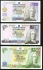 Scotland Royal Bank of Scotland £20 (2); £50 2000-2007 Pick 354d; 361; 367 Crisp Uncirculated. 

HID09801242017