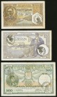 Serbia and Yugoslavia Group Lot of 5 Examples Fine-Very Fine. An missing edge piece is seen on the 1000 dinara example.

HID09801242017