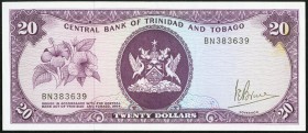 Trinidad And Tobago Central Bank of Trinidad and Tobago $20 L. 1964 (1977) Pick 33a Choice About Uncirculated. 

HID09801242017