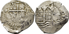 FELIPE IV. Potosí. 8 reales. 1658. E. Granada bajo la corona