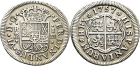 FERNANDO VI. Madrid. 1 real. 1757. JB