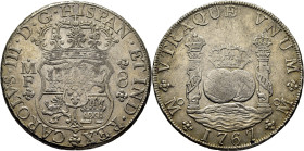 CARLOS III. Méjico. 8 reales. 1767. MF