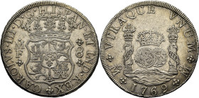 CARLOS III. Méjico. 8 reales. 1769. MF