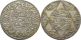 Abd al Aziz. Berlín. 1/2 rial. 1320. EBC. Muy escasa