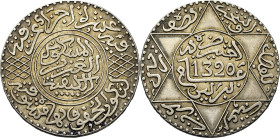 Abd al Aziz. Berlín. 1/2 rial. 1321. EBC. Atractiva. Escasa