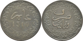 MULAY AL HASSAN I 1290-1311. Fez. 4 felus. 1310
