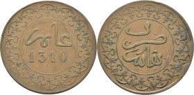 MULAY AL HASSAN I 1290-1311. Fez. 4 felus. 1310. Bonito color