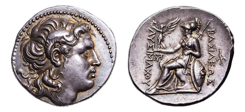 Kingdom of Thrace, Lysimachos (323-281) AR-Tetradrachm (30mm, 17.03 g, 7h). Amph...