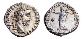 Commodus (AD 177-192) AR-Denarius (17.6mm, 3.62g, 6h). Rome mint, struck AD 192.
Obv. L AEL AVREL CO - MM AVG P FEL, Laureate head right.
Rev. P M TR ...