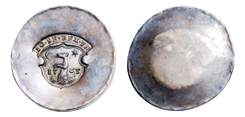 Transylvania, Johann II Sigismund (1559-1571) AR-Uniface Necessity Thaler (40.9 ...