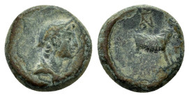 AEOLIS. Aigai. Ae (2nd-1st century BC).

Condition : Good very fine.

Weight : 2.34 gr.
Diameter : 13 mm.