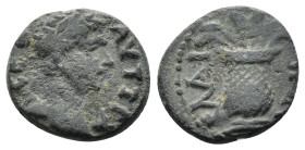 AEOLIS. ELaia.Trajan. (98-117). Ae.

Condition : Good very fine.

Weight : 1.88 gr.
Diameter : 14 mm.