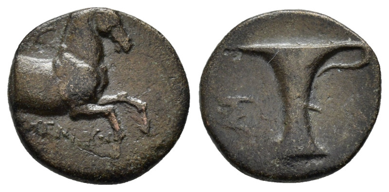 AEOLIS. Kyme.(Circa 320-250 BC).Ae.

Condition : Good very fine.

Weight : 3.14 ...