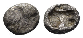 ASIA MINOR.Uncertain.(5th-4th Centuries BC).Obol.

Condition : Good very fine.

Weight : 0.56 gr.
Diameter : 8 mm.
