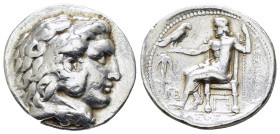 SELEUKID KINGS OF SYRIA. Seleukos I Nikator, 312-281 BC. Tetradrachm, in the name and types of Alexander the Great. Babylon II, circa 311-after 305. 
...