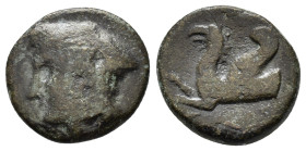TROAS. Assos.(4th-3rd centuries BC).Ae.

Condition : Good very fine.

Weight : 5.12 gr.
Diameter : 18 mm.