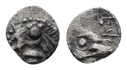 UNCERTAIN! Obol (2nd-1st centuries BC). AR 

Condition : Good very fine.

Weight : 0.17 gr.
Diameter : 5 mm.