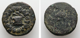Uniface. The reverse is blank. Possibly a "mint" trial strike of an obverse die.

Condition : Good very fine.

Weight: 22.19 g.
Diameter: 26.54 m...