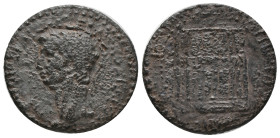 BITHYNIA. Claudius, (41-54 AD). AE. C. Cadius Rufus, proconsul. (Struck ca 47-48 AD).

Obv: ΤΙ ΚΛΑΥΔΙΟΣ ΚΑΙΣΑΡ ΣΕΒΑΣΤΟΣ ΓΕΡΜΑΝΙΚΟΣ. laureate head of...