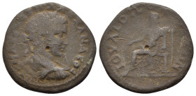 BITHYNIA. Juliopolis.Severus Alexander (222-235). Ae. 

Obv : Μ ΑΥΡ ϹΕΥΗ ΑΛΕΞΑΝΔΡΟϹ ΑΥΓ; laureate, draped and cuirassed bust of Severus Alexander, rig...