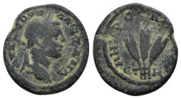 CAPPADOCIA. Caesaraea. Severus Alexander (222-235). Ae.

Obv: AY K CEOY AΛEΞAN.
Laureate head right.
Rev: MHTPO KAIC ET H .
Three corn ears, tied toge...