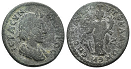IONIA. Clazomenae. Pseudo-autonomous issue (3rd century). Ae.

Condition : Good very fine.

Weight : 5.93 gr.
Diameter : 24 mm.