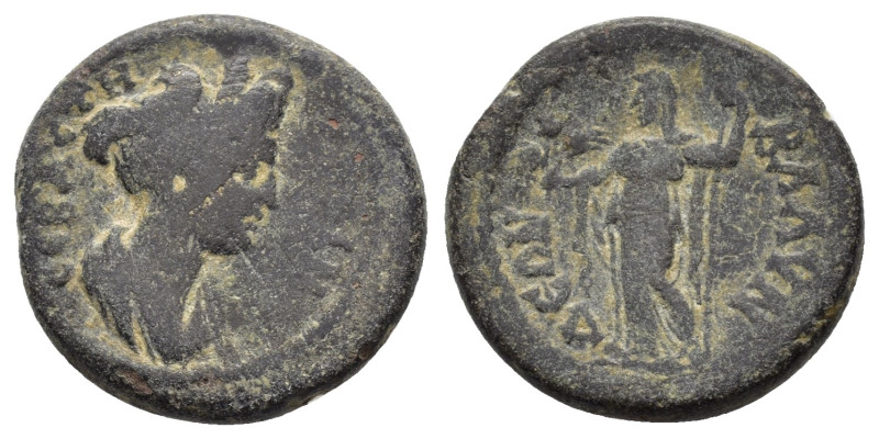 LYDIA. Blaundus. Sabina (Augusta, 128-136/7). Ae.

Obv: CABЄINA CЄBACTH.
Draped ...