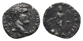 SEPTIMIUS SEVERUS (193 - 211). Denarius. Laodicea.

Obv: L SEPT SEV PERT AVG IMP VIIII.
Laureate head right.
Rev: P M TR P V COS II P P.
Fortuna ...