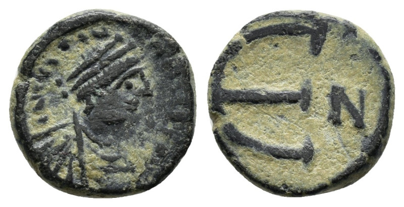 JUSTINIAN I (527-565 AD).Nicomedia. Pentanummium. 

Condition : Good very fine.
...