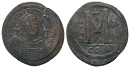 JUSTINIAN I (527-565 AD). Ae. Follis or 40 Nummi. Constantinople.

Condition : Good very fine.

Weight: 20.90 g
Diameter: 40.30 mm