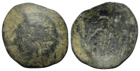 LATIN RULERS of CONSTANTINOPLE. (1204-1264).Thessalonica.Trachy.

Condition : Good very fine.

Weight : 2.73 gr.
Diameter : 23 mm.