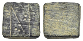 ANCIENT BYZANTINE BRONZE COMMERCIAL WEIGHT.(Circa 6th-9th Century).Ae.

Condition : Good very fine.

Weight : 4.54 gr.
Diameter : 13 mm.