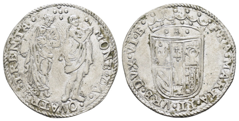 ITALY. Urbino. Francesco Maria II della Rovere (1574-1621 & 1623-1624). 30 Quatt...