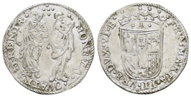ITALY. Urbino. Francesco Maria II della Rovere (1574-1621 & 1623-1624). 30 Quattrini.

Obv: FRA MARIA II VRB DVX VI E.
Crowned coat-of-arms.
Rev: MONE...