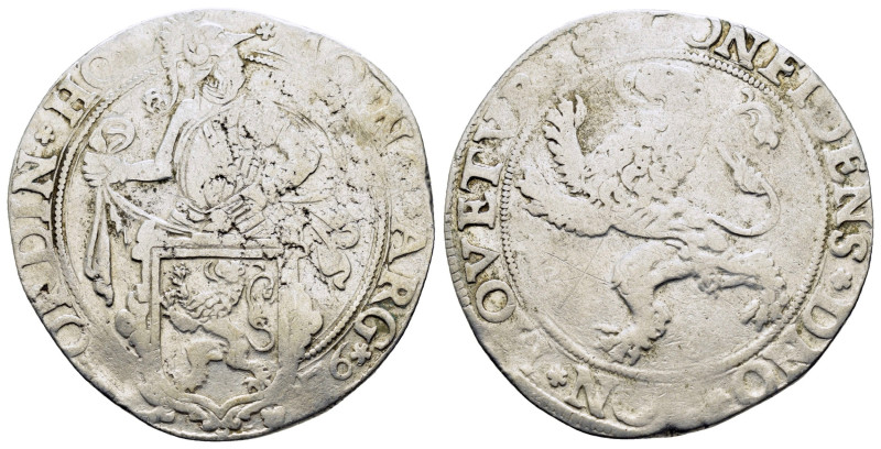 NETHERLANDS. Holland. Lion Dollar or Leeuwendaalder (1576).

Obv: MO NO ARG OR...