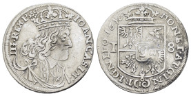 POLAND / LITHUANIA
John II Casimir. Ort 18 Groszy (Groschen) 1656 IC-IT Kraków / Cracow – VERY NICE

Obv.: Bust of the king facing right, wearing a cr...